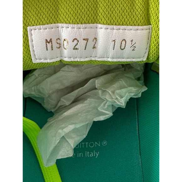 Louis Vuitton White & Red Paris Exclusive Trainer - Picture 7 of 7